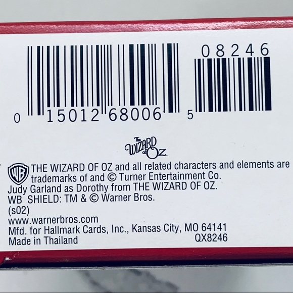 Hallmark Wizard Of Oz Dorothy & Scarecrow NWT - Picture 10 of 11